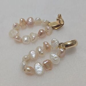 Vintage 14k Gold and Pearl Earrings